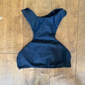 Mikoh Women's Black and Navy Bikini-and-tankini-tops